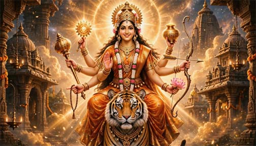 मां कूष्मांडा की कृपा से जीवन में आता है प्रकाश, सुख-समृद्धि और सकारात्मकता का मिलता है संदेश मां कूष्मांडा की कृपा से जीवन में आता है प्रकाश, सुख-समृद्धि और सकारात्मकता का मिलता है संदेश