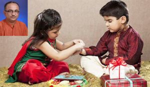 कल सजेगी भाइयों की कलाइयों पर राखियां कल सजेगी भाइयों की कलाइयों पर राखियां