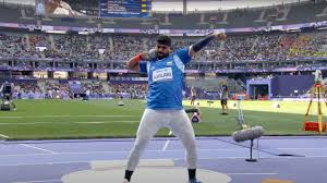 विश्व चैम्पियन सचिन खिलाड़ी को शॉटपुट में रजत विश्व चैम्पियन सचिन खिलाड़ी को शॉटपुट में रजत