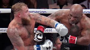 जेक पॉल ने 58 वर्षीय माइक टायसन को हराया जेक पॉल ने 58 वर्षीय माइक टायसन को हराया