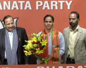 साइना नेहवाल की भाजपा में शामिल