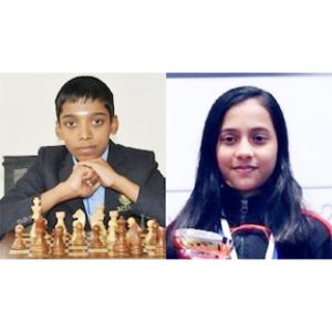ऑनलाइन शतरंज ओलंपियाड में प्रागनानंदा और दिव्या चमके
