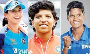 मंधाना, ऋचा, दीप्ति को आईसीसी की साल की सर्वश्रेष्ठ महिला टी20 अंतरराष्ट्रीय में मिली जगह