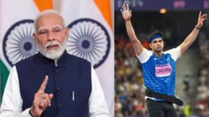 नीरज चोपड़ा ने मोटापे से लड़ने का दिया संदेश, प्रधानमंत्री मोदी ने किया समर्थन