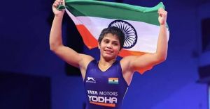 अंतिम पंघाल ने विश्व कुश्ती चैंपियनशिप में अपना दूसरा पदक जीता