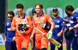  टी20 विश्व कप में नीदरलैंड ने नामीबिया को 7 विकेट से हराया