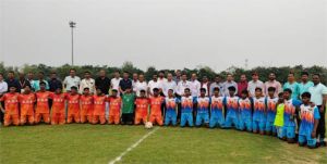 एनटीपीसी लारा में अंडर-20 फुटबॉल चैंपियनशिप शुरू, युवा प्रतिभाओं को मिला मंच