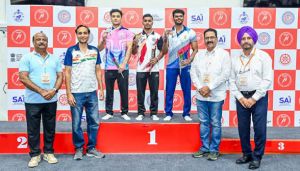 मोहंती ने राष्ट्रीय जिम्नास्टिक चैंपियनशिप में ऑल-अराउंड स्वर्ण पदक जीता